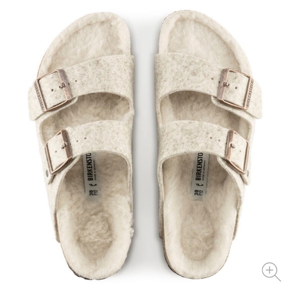 Birkenstock | Arizona Rivet Wool Eggnog - 37 - Picture 2 of 12